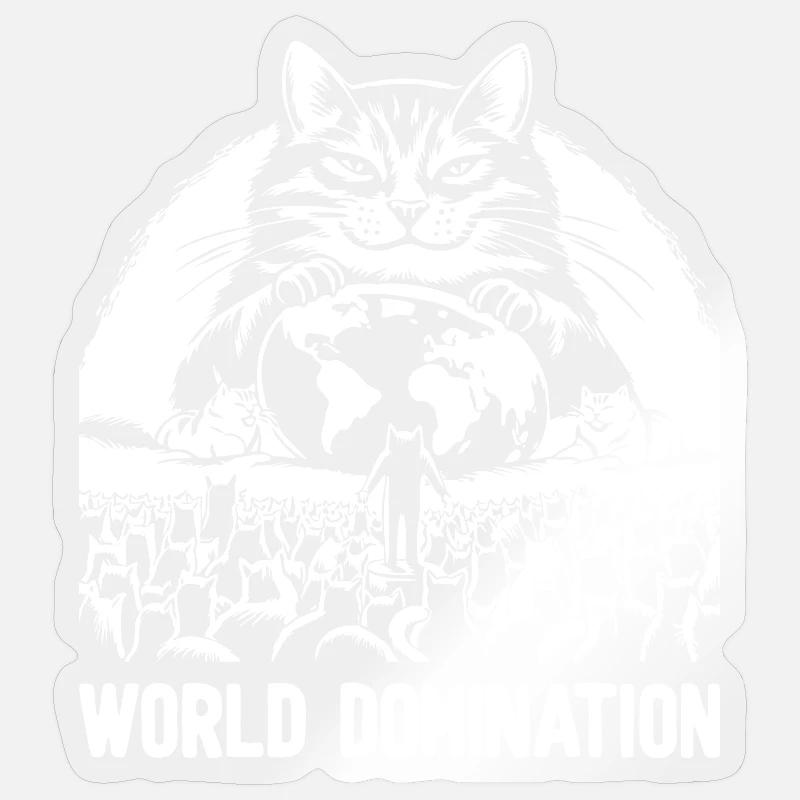 World Domination 1 Sticker size S (10 x 10 cm)