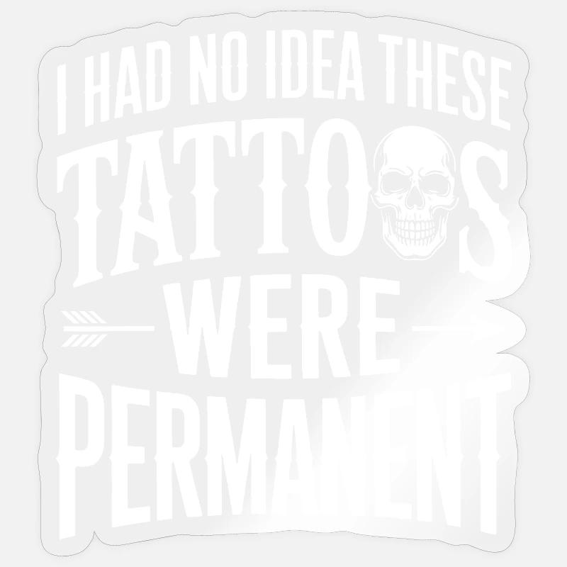Tattoo-Witz: Diese waren dauerhaft Sticker Größe S (10 x 10 cm)