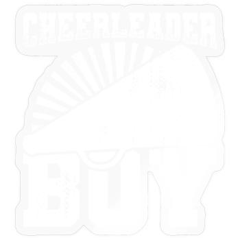 Cheerleader Boy - Sticker size S (10 x 10 cm) - transparent glossy - Front