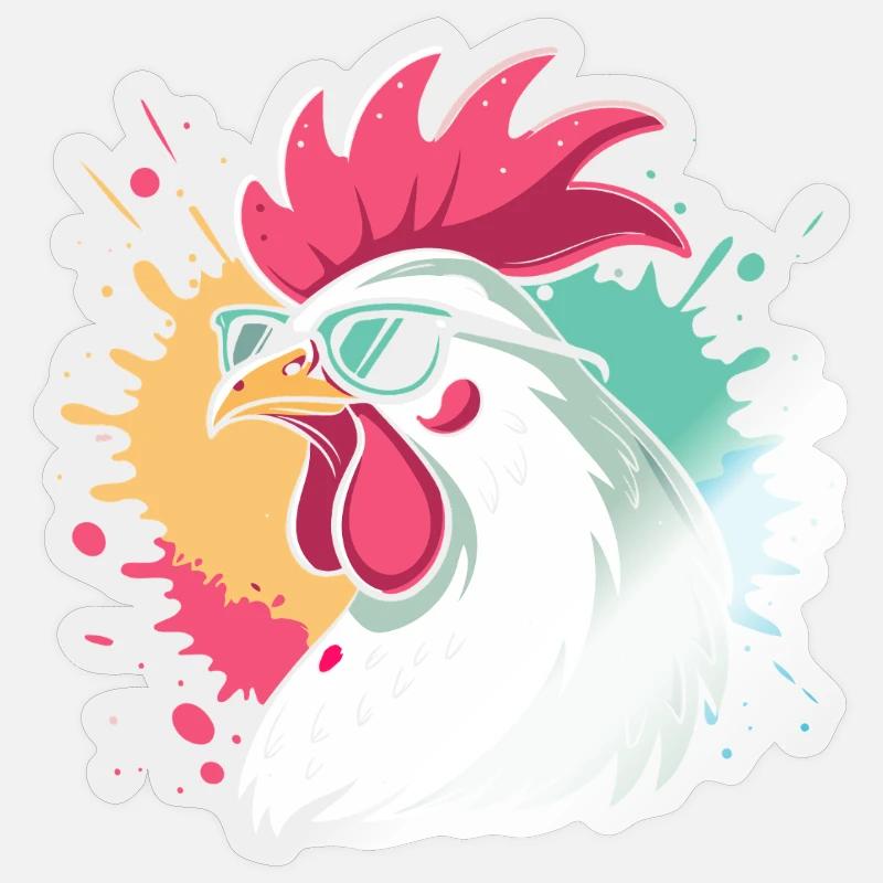 Sticker Größe S (10 x 10 cm) -