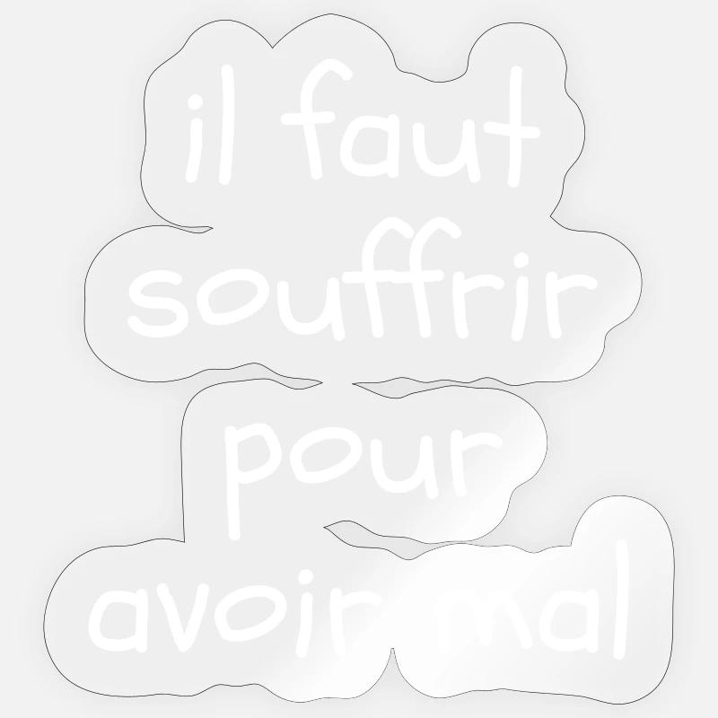 Sticker taille S (10 x 10 cm) - 