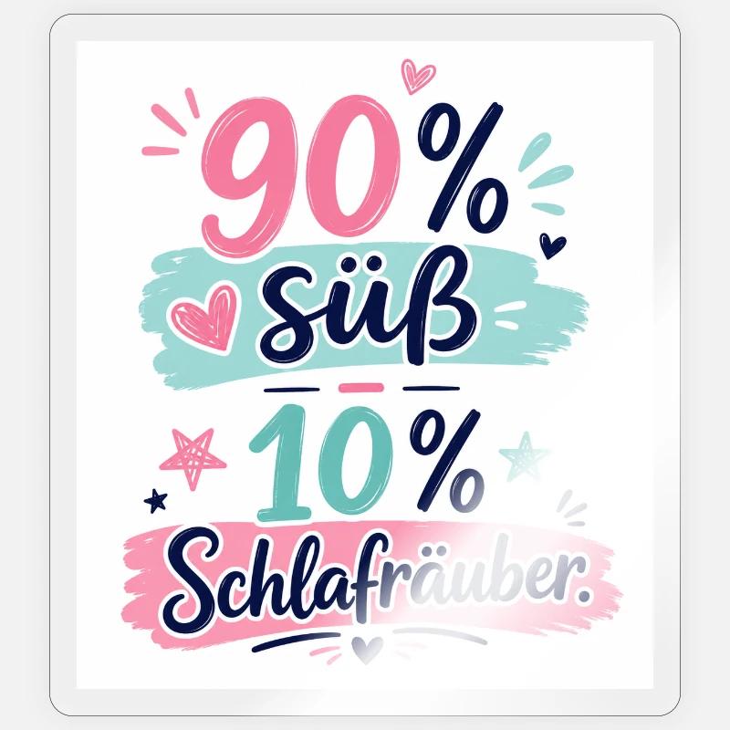 Sticker Größe S (10 x 10 cm) -