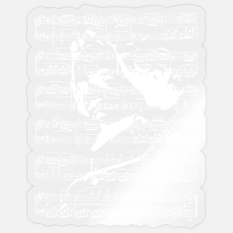 Beethoven Sticker size S (10 x 10 cm)