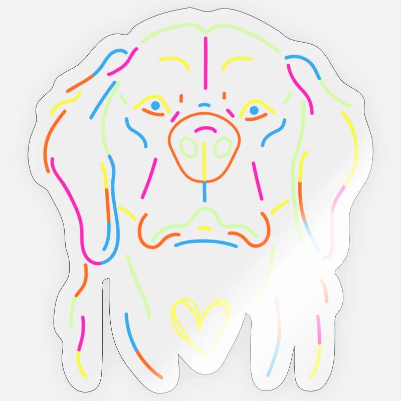 Sticker Größe S (10 x 10 cm) - 
