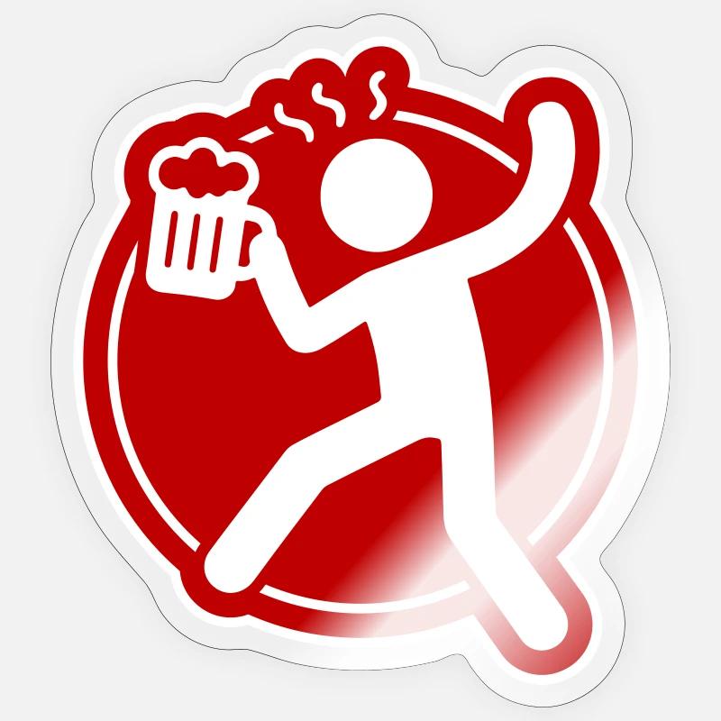 Sticker Größe S (10 x 10 cm) - 