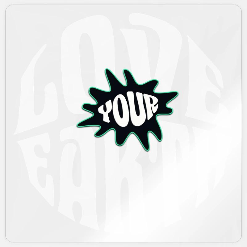 Sticker size S (10 x 10 cm) - 