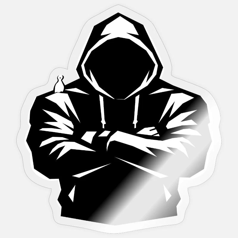 Sticker Größe S (10 x 10 cm) - 