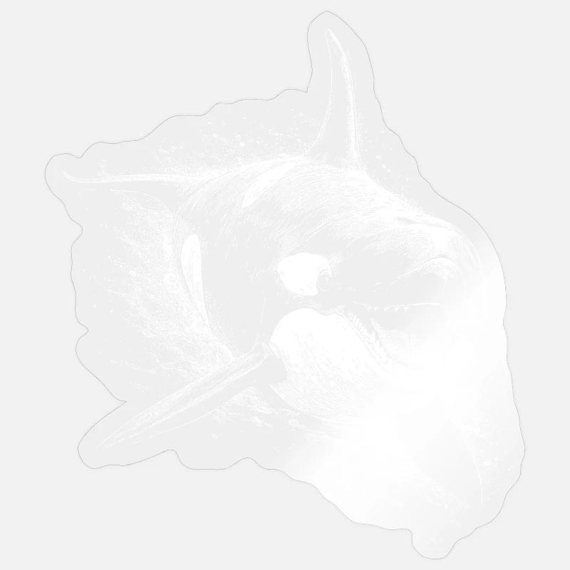 Orque Sticker taille S (10 x 10 cm)