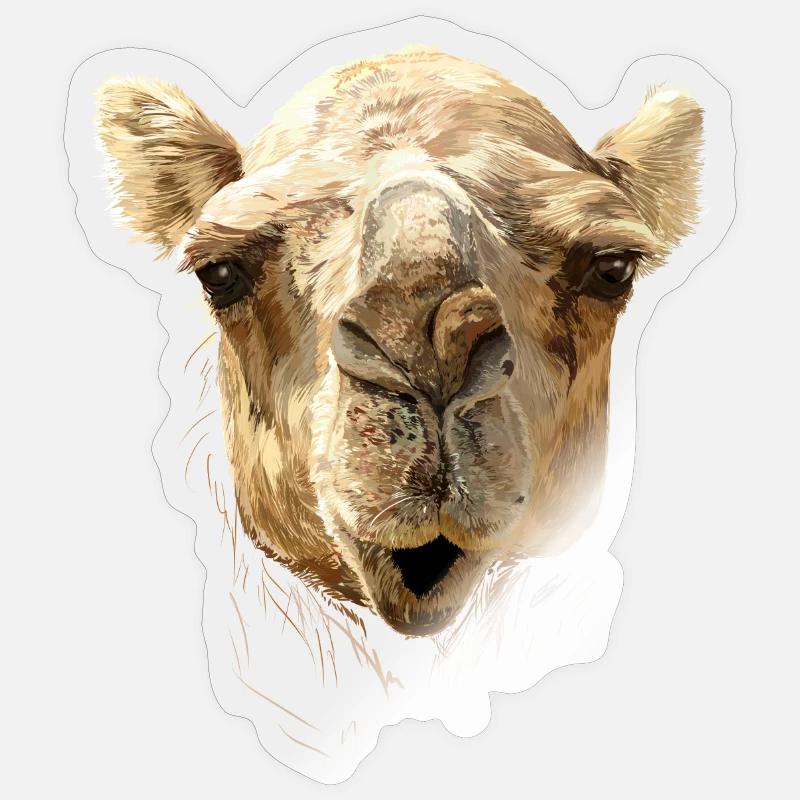 Camel Sticker size S (10 x 10 cm)