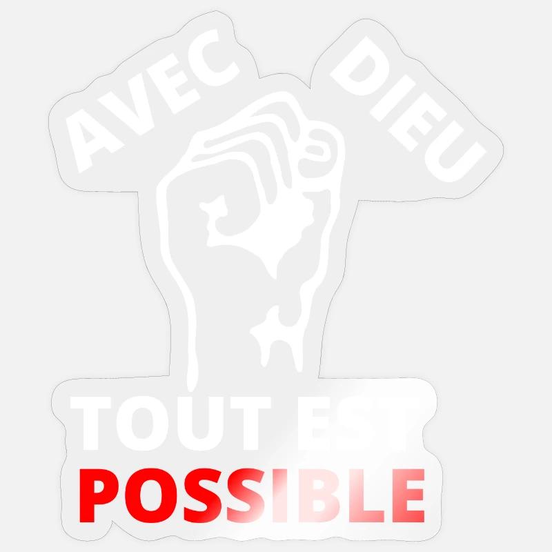 Sticker taille S (10 x 10 cm) - 
