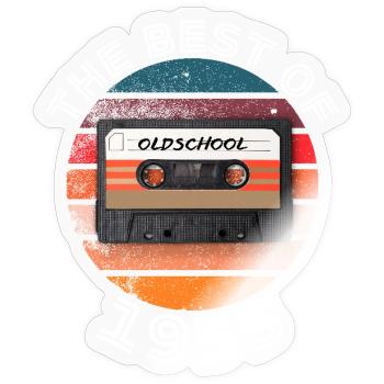 The best of 1955 - Sticker Größe S (10 x 10 cm) - Transparent glänzend - Vorne