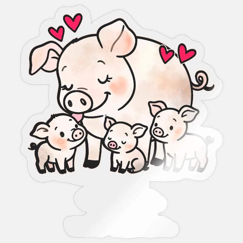 Sticker Größe S (10 x 10 cm) - 
