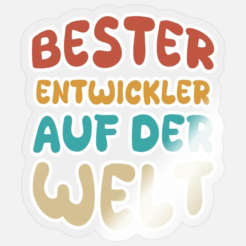 Sticker Größe S (10 x 10 cm) - 