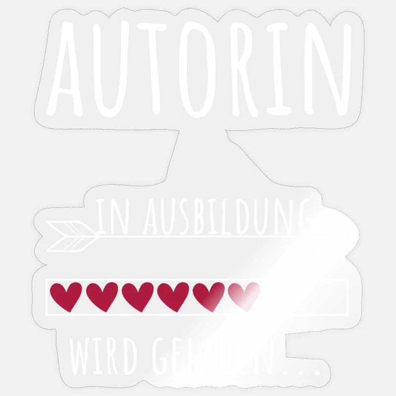 Creative Writing Student Profession Author Sticker size S (10 x 10 cm)