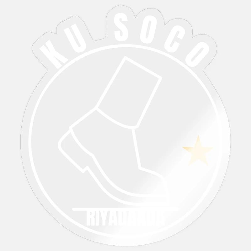 Ku Soco Riyadaada Somali Dream Chaser Trikot Sticker Größe S (10 x 10 cm)