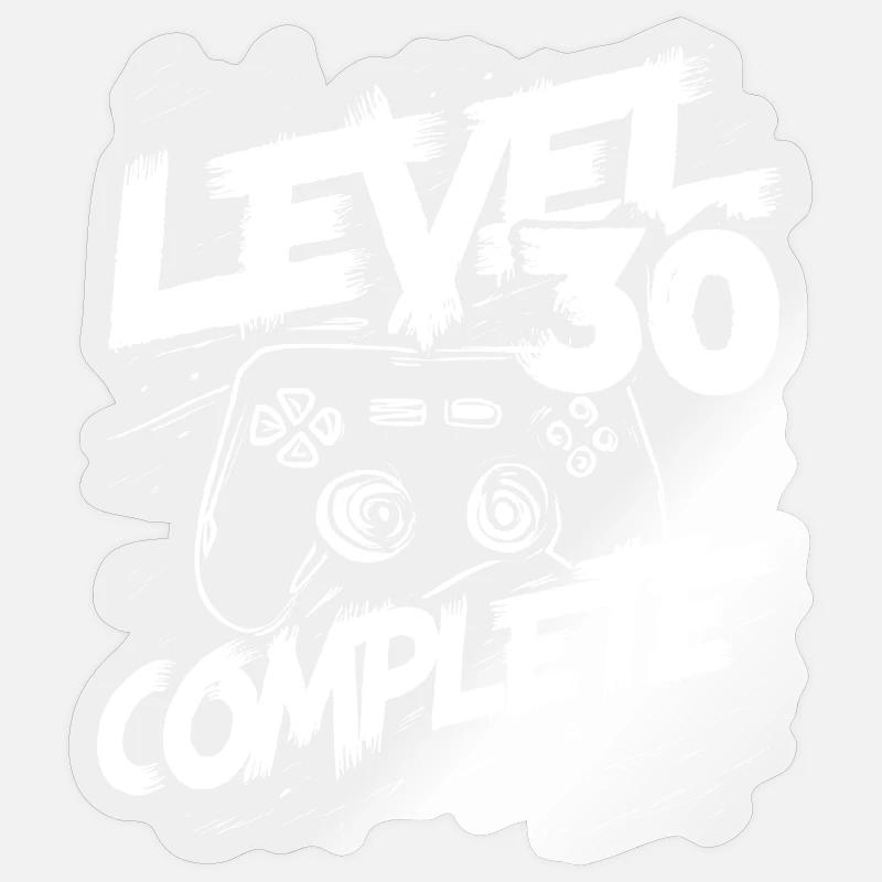 Level 30 Complete Controller Sticker size S (10 x 10 cm)