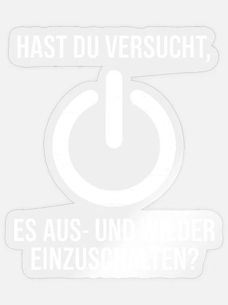 - Sticker Größe S (10 x 10 cm) - Transparent glänzend