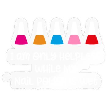 Feminist Shirt - Sticker Größe S (10 x 10 cm) - Transparent glänzend - Vorne