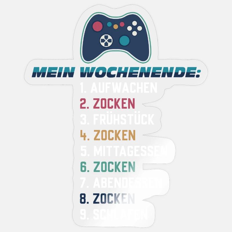 Sticker Größe S (10 x 10 cm) - 