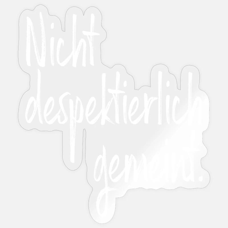 Sticker Größe S (10 x 10 cm) - 