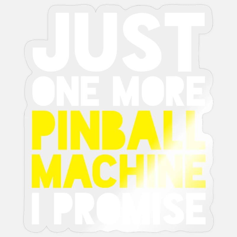 Machine à sous flipper flipper Sticker taille S (10 x 10 cm)