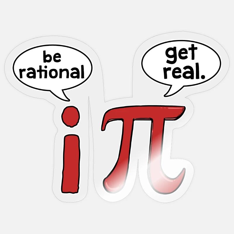 Pi-Tag Pi Math Sticker Größe S (10 x 10 cm)