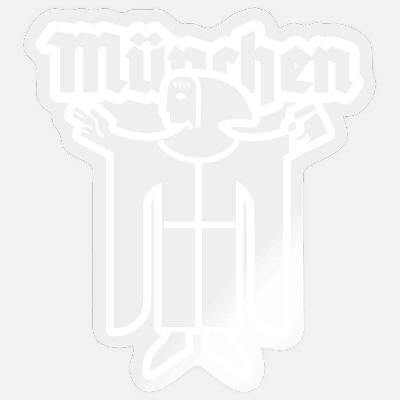 Sticker Größe S (10 x 10 cm) - 