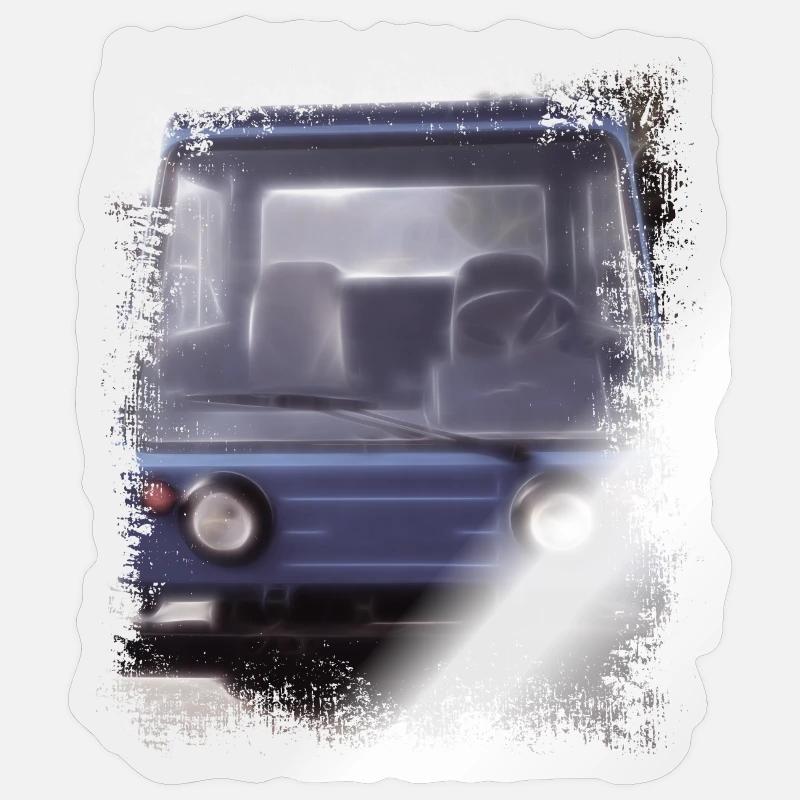 Multicar M25 - Sticker size S (10 x 10 cm) - transparent glossy