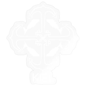 Kiel - Sticker Größe S (10 x 10 cm) - Transparent glänzend - Vorne