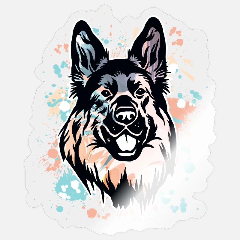 Sticker Größe S (10 x 10 cm) - 