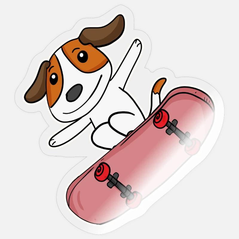 Belgian Shepherd - Sticker size S (10 x 10 cm) - transparent glossy