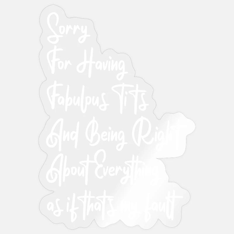 Sticker taille S (10 x 10 cm) - 