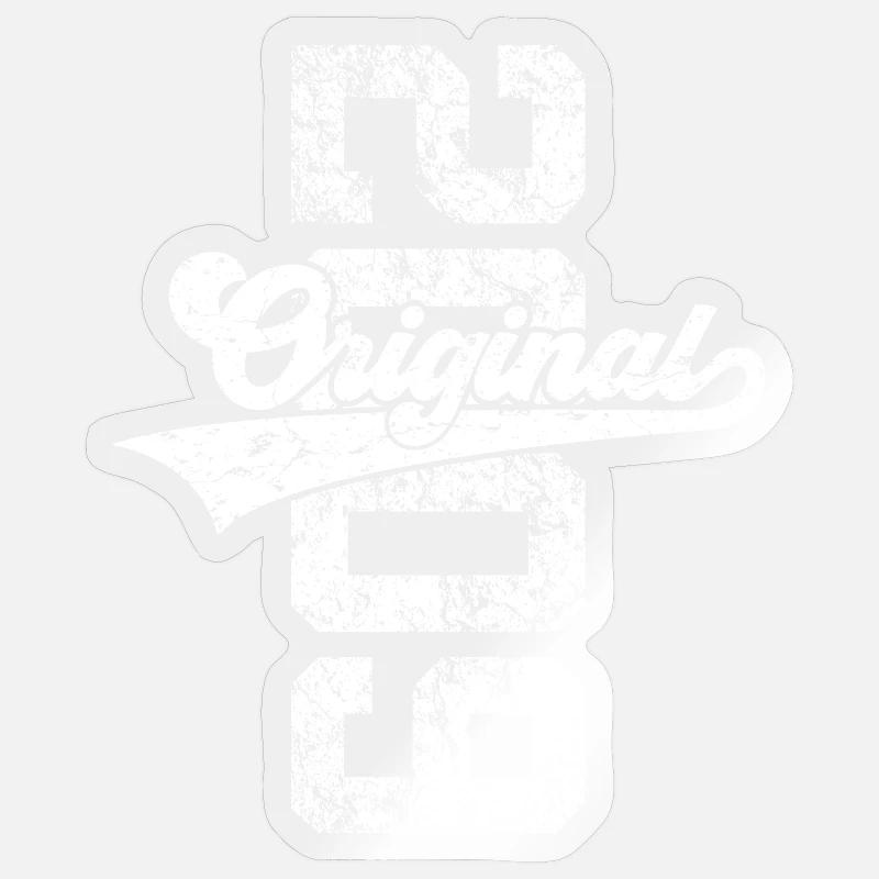 17. GEBURTSTAG ORIGINAL 2009 - Sticker Größe S (10 x 10 cm) - Transparent glänzend