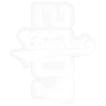 19TH BIRTHDAY ORIGINAL 2007 - Sticker size S (10 x 10 cm) - transparent glossy - Front