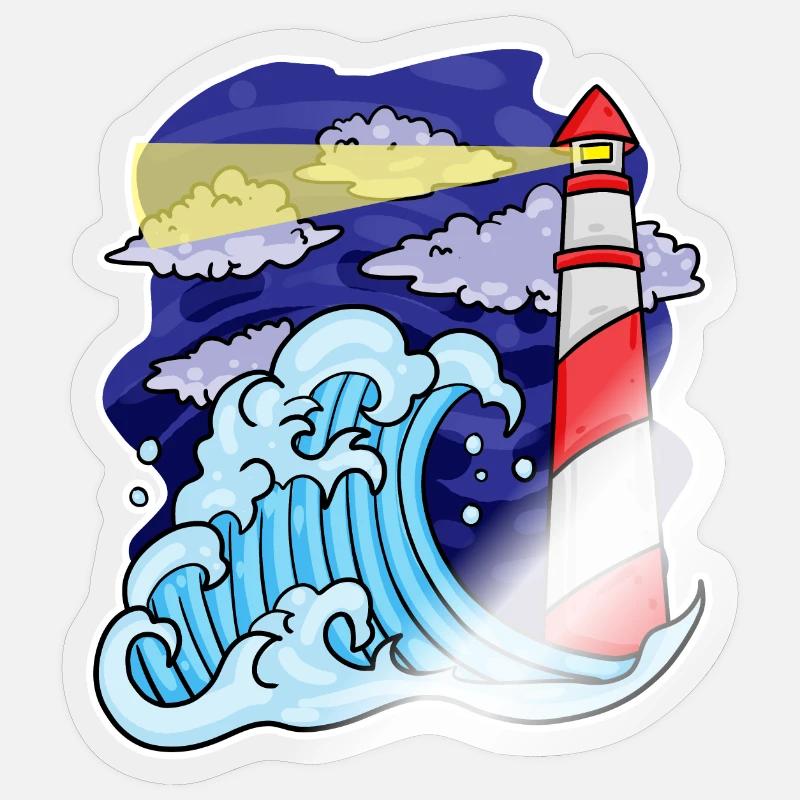 Sticker taille S (10 x 10 cm) -