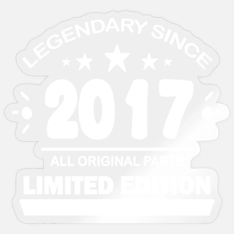 2017 - Sticker size S (10 x 10 cm) - transparent glossy