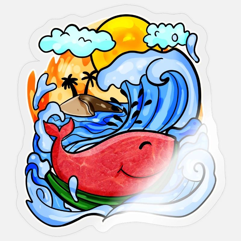Sticker taille S (10 x 10 cm) -