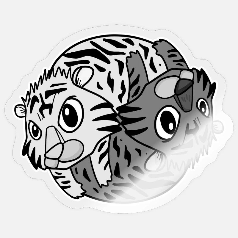 Sticker taille S (10 x 10 cm) -