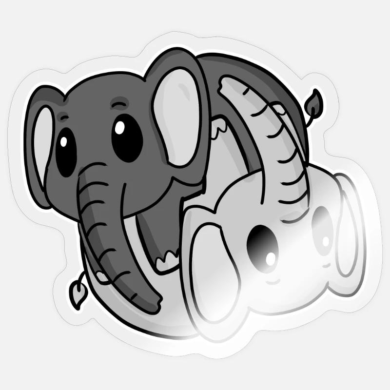 Sticker taille S (10 x 10 cm) -