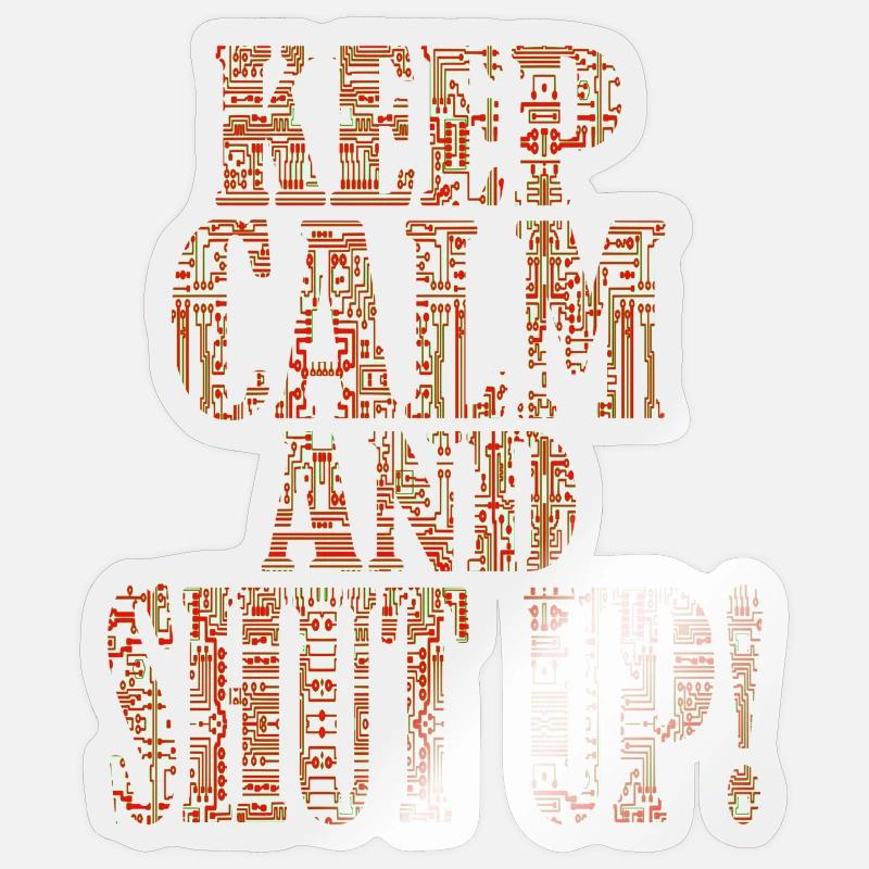 Administrator Admin IT EDV Computer PC Netzwerk Sticker Größe S (10 x 10 cm)