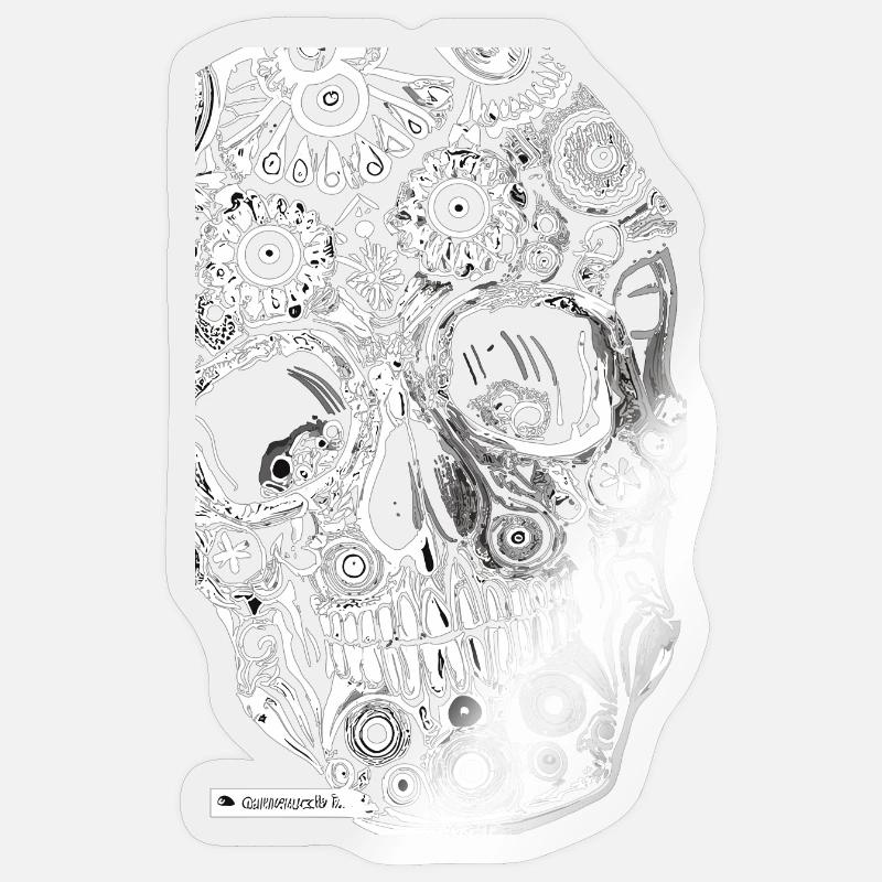 Gothic Statement - Your Dark Side with Style Sticker size S (10 x 10 cm)