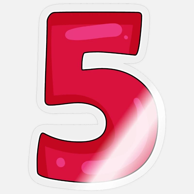 5 - Sticker size S (10 x 10 cm) - transparent glossy