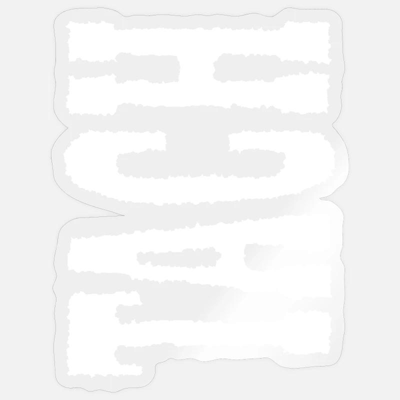 Sticker Größe S (10 x 10 cm) - 