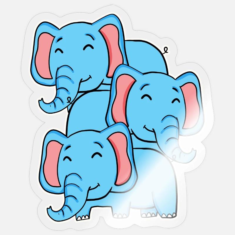 Sticker taille S (10 x 10 cm) - 