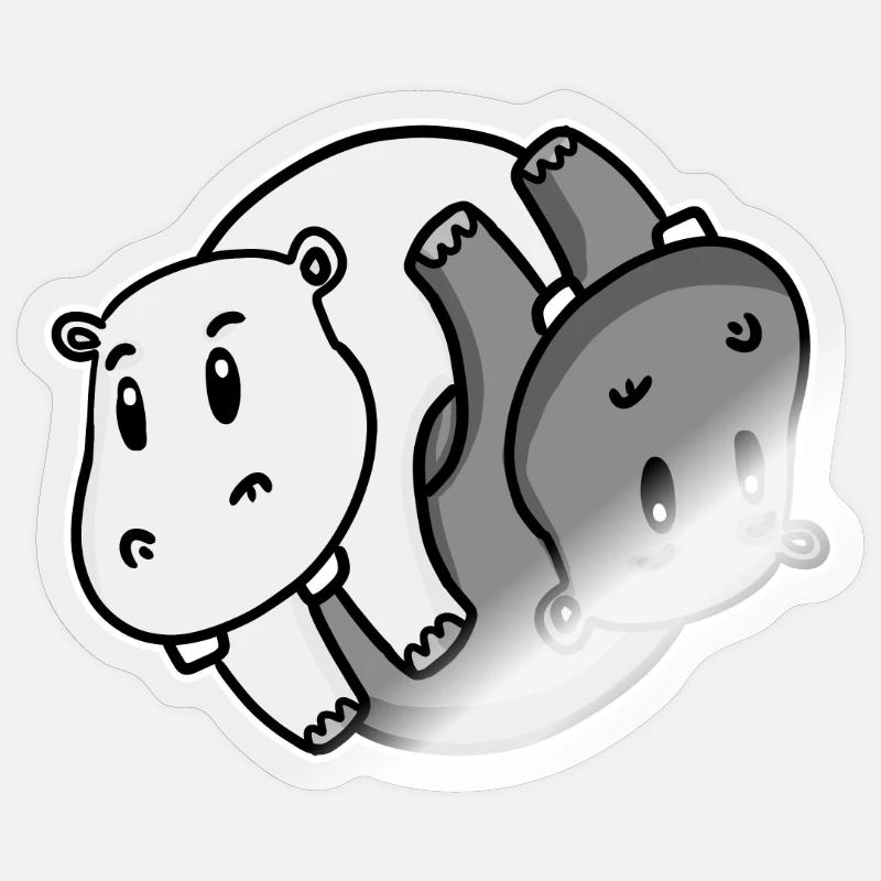 Sticker taille S (10 x 10 cm) - 