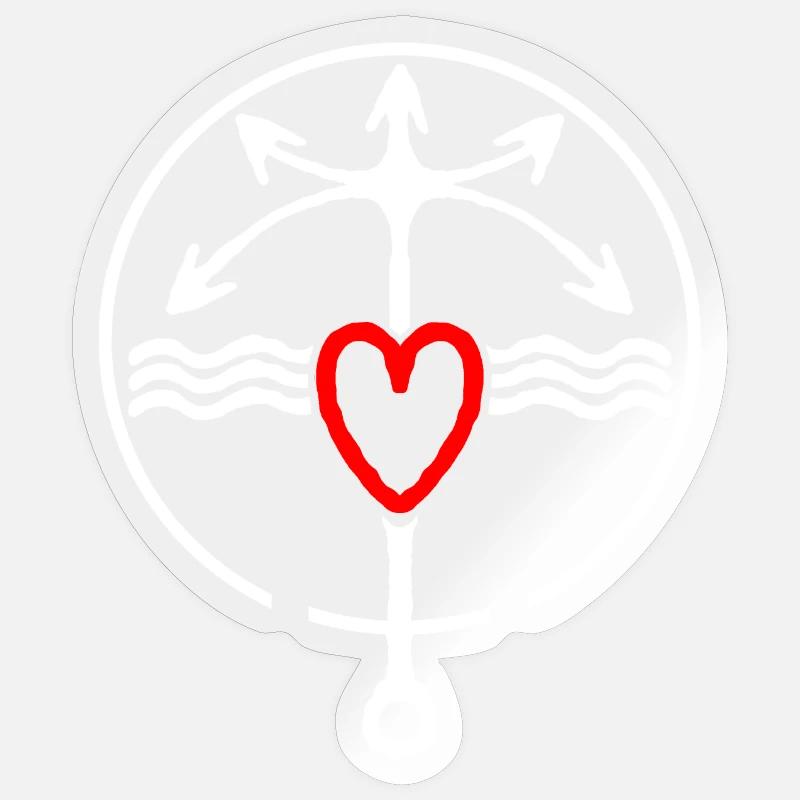 Sticker størrelse S (10 x 10 cm) -