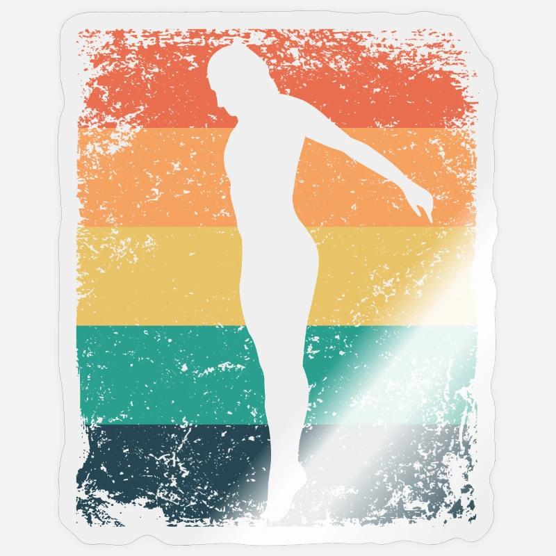 Diving, Artistic Jumping, Synchronized Diving Sticker size S (10 x 10 cm)