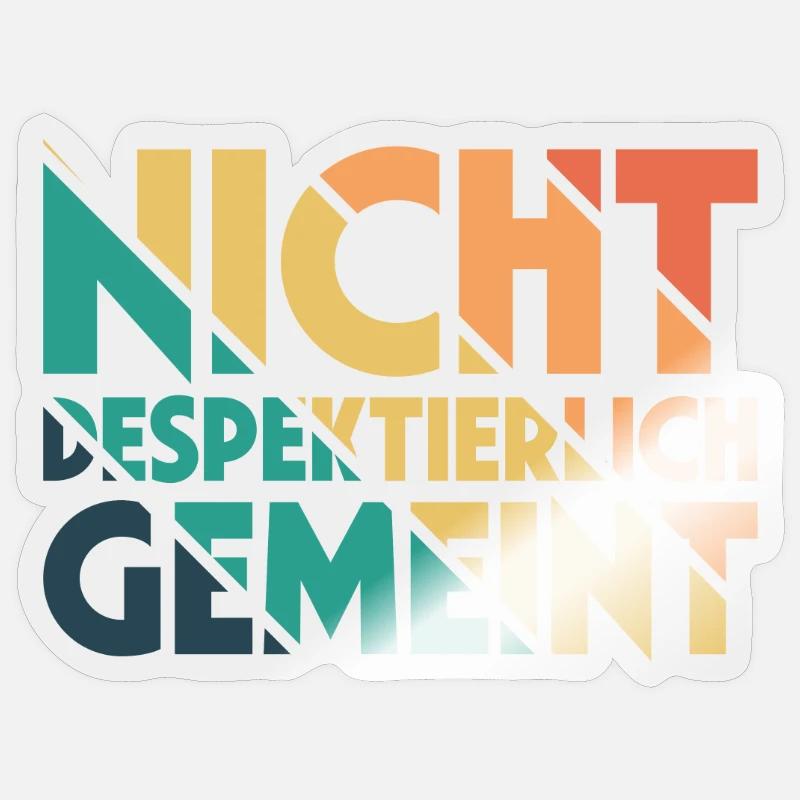 Sticker Größe S (10 x 10 cm) - 