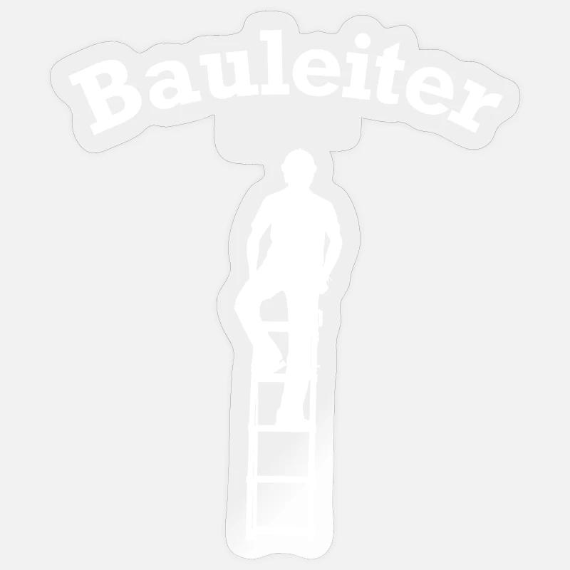 Construction Manager Construction Site Construction Sites Funny Sticker size S (10 x 10 cm)