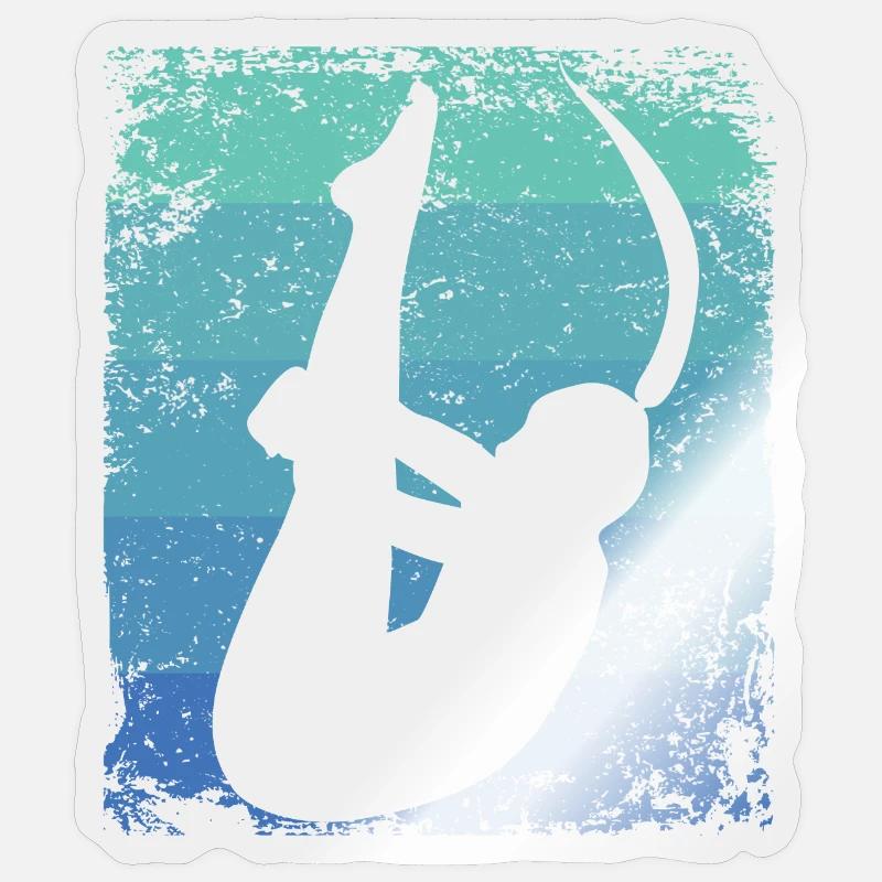 Synchronized Water Diver High Diver Sticker size S (10 x 10 cm)